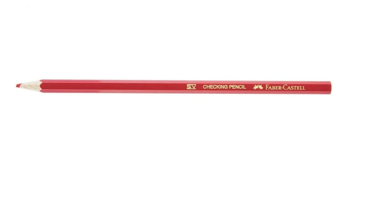مداد قرمز فابرکاستل مدل 1111 (بسته 6 عددی)